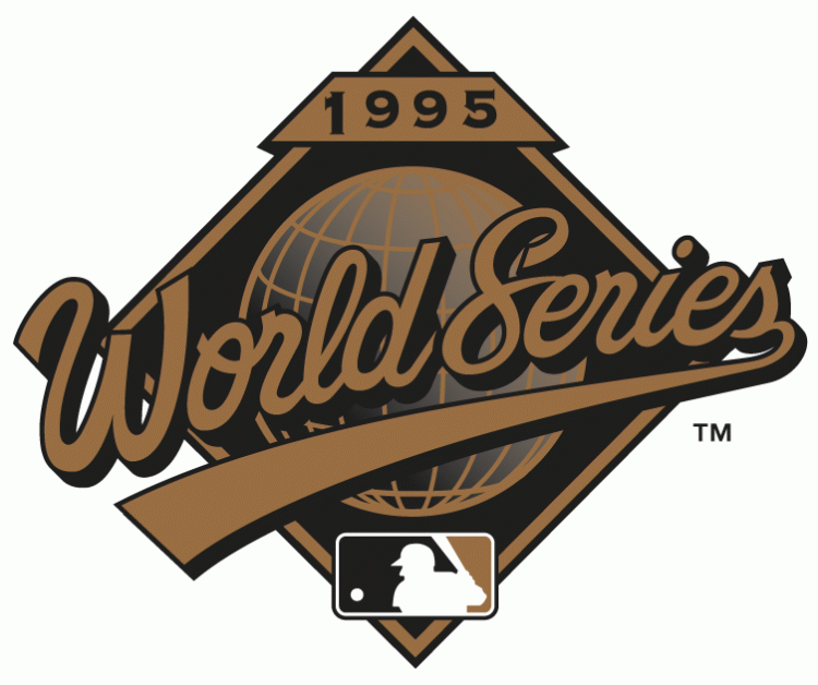 MLB World Series 1995 Primary Logo iron on transfers for T-shirts